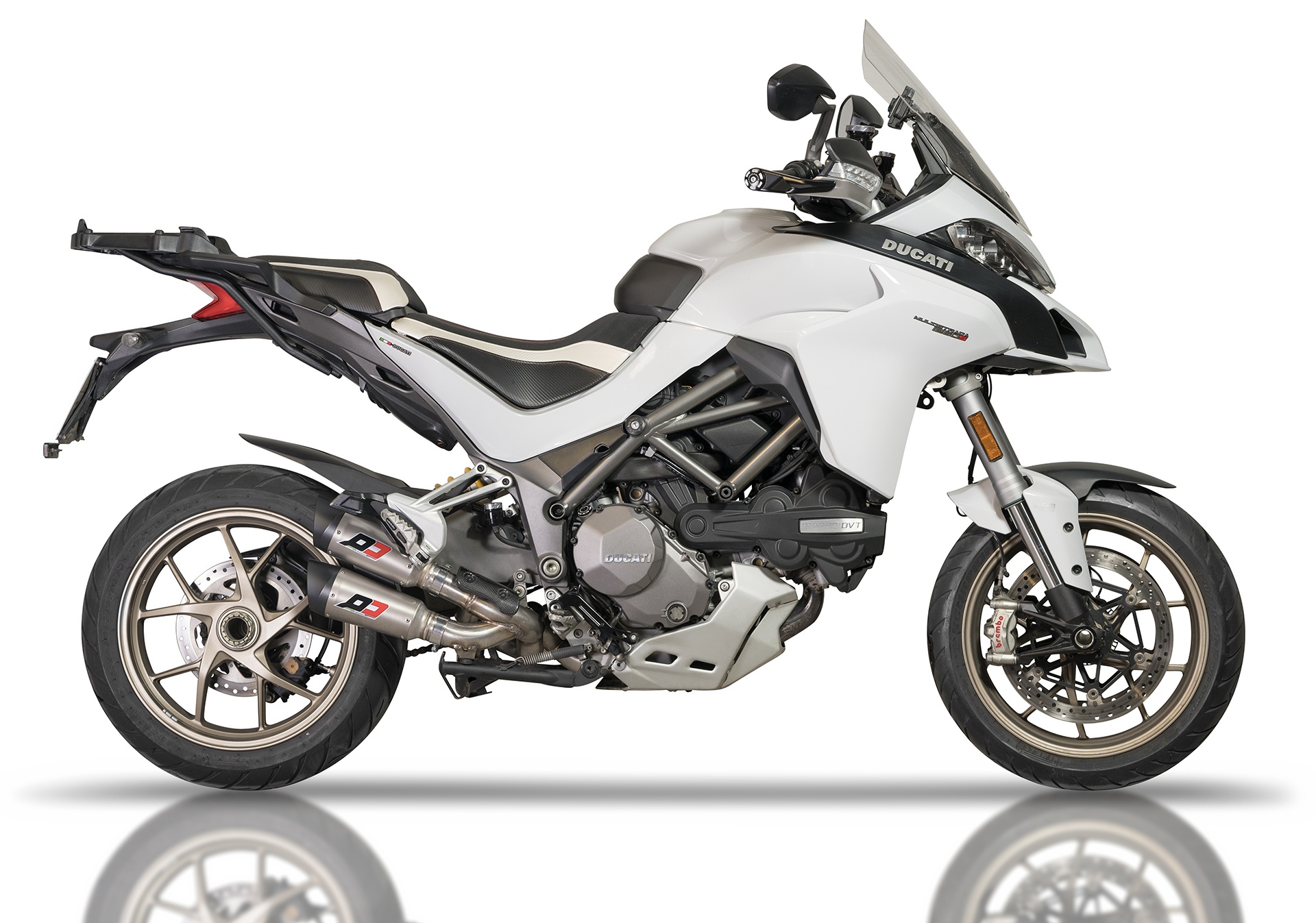 QD Exhaust Dual GunSHot 3/4 Full System - DUCATI MULTISTRADA 1200 (15-17) and MULTISTRADA 1260 (2018+) QD Exhaust Dual GunSHot 3/4 Full System - DUCATI MULTISTRADA 1200 (15-17) and MULTISTRADA 1260 (2018+)
